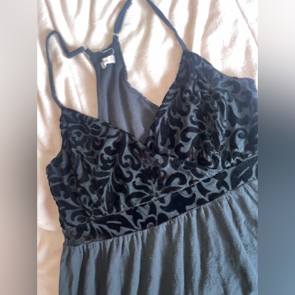 Black Velvet Cami Top